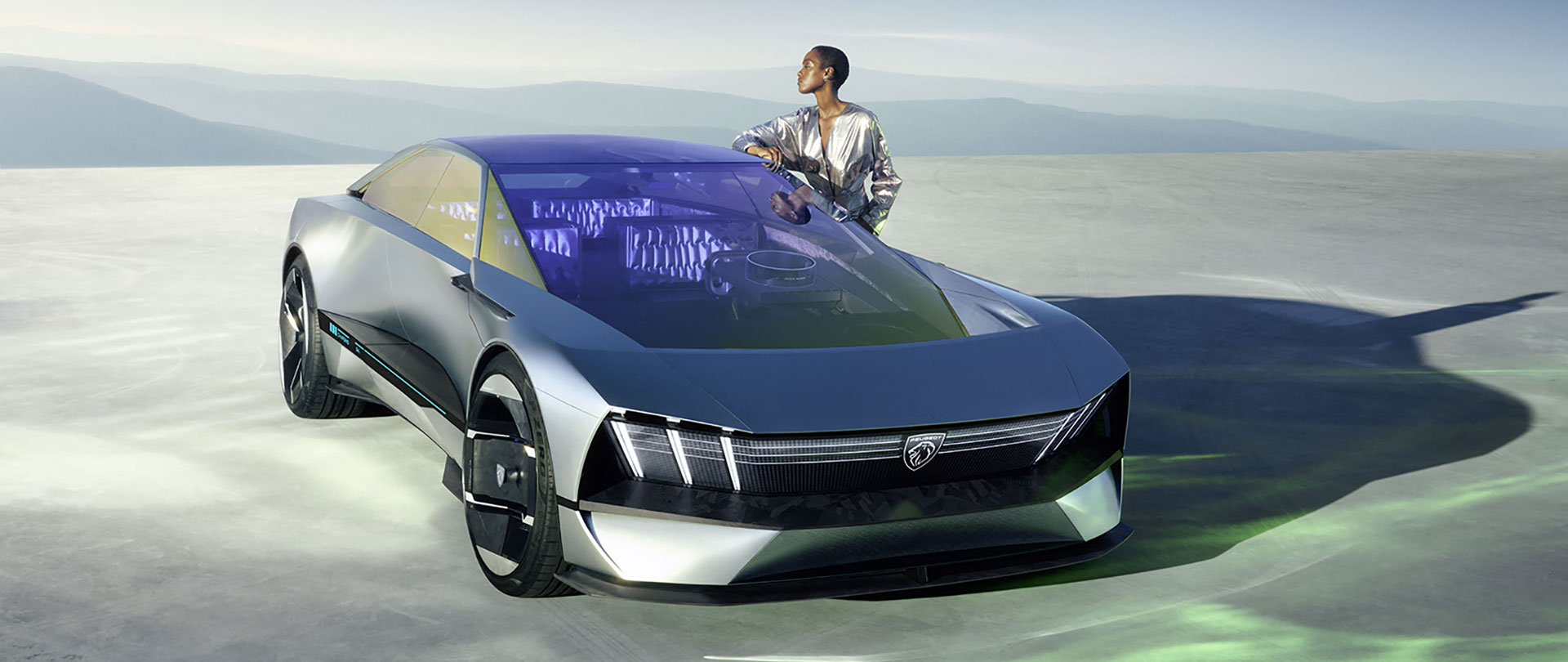 Peugeot электромобиль концепт