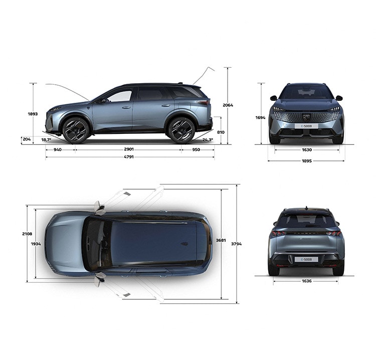 Nouvelle PEUGEOT 5008 | SUV 7 places de classe supérieure | Tout ...